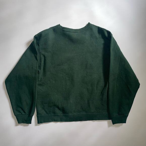 Vintage Peace On Earth Christmas Winter Holiday Festive Crewneck Sweatshirt - Picture 4 of 4